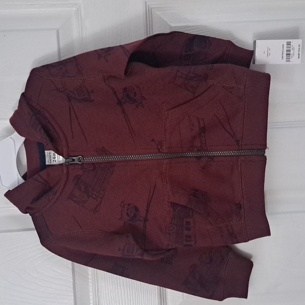 Carters 24M Zip Up Hoodie